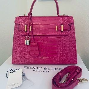 TEDDY BLAKE KIM CROCO 11” - FUCHSIA